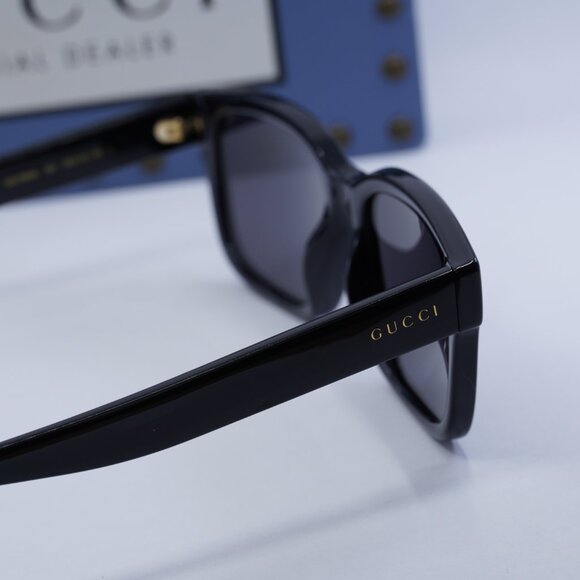 Gucci GG1583S 001 Square Sunglasses - Black\Grey - Picture 7 of 11